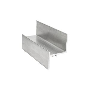 پروفیل آلومینیومی H شیاری آجر خام لاستیک خور