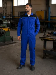 لباس کار ایران خودرویی سرهمی آبی 2XL
